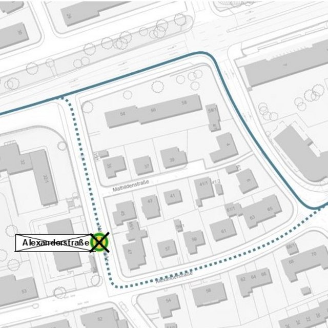Umleitungsplan